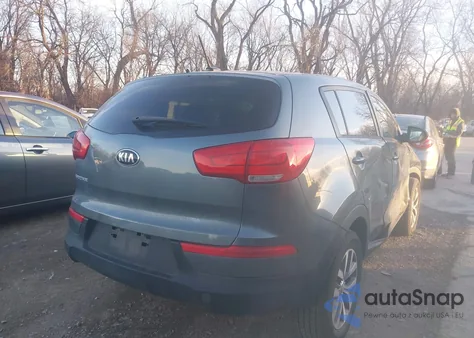 2015 Kia Sportage Lx from USA, damaged, VIN KNDPBCACXF7675115